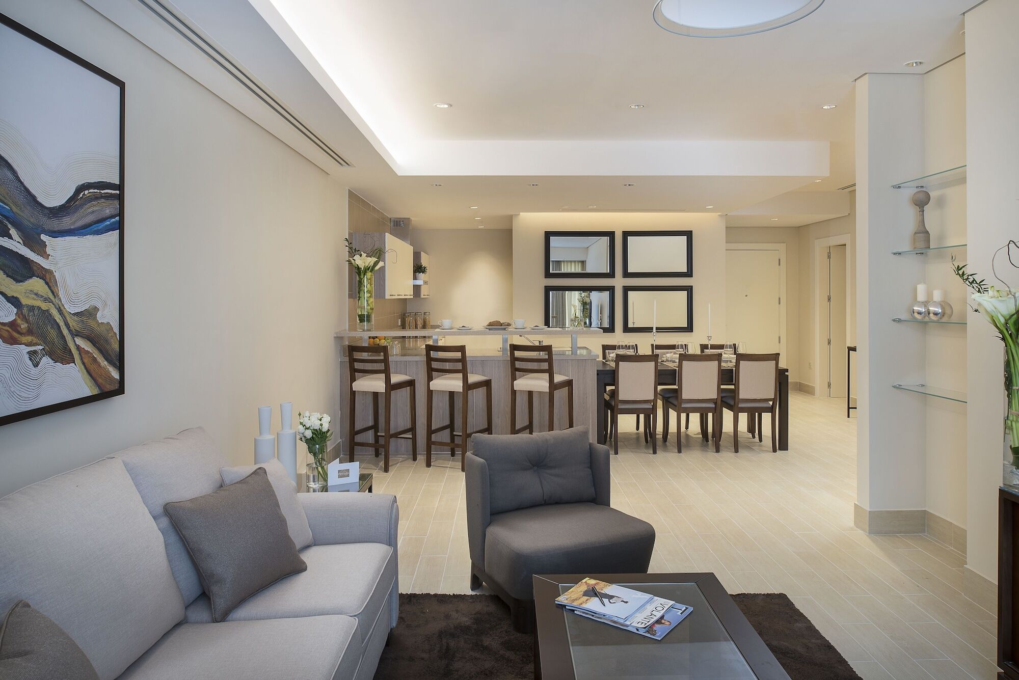 Dusit Doha Hotel מראה חיצוני תמונה Interior of a typical apartment